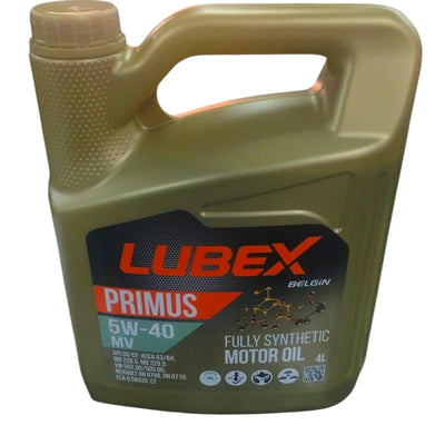 Bidón 5W-40 SN Sintético Lubex 4L