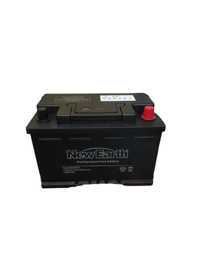 Batería 12V 78AH 680CCA Positivo Derecho New Earth