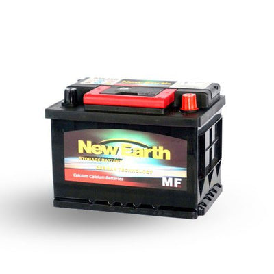 Batería 12V 55AH 675CCA Positivo Derecho New Earth