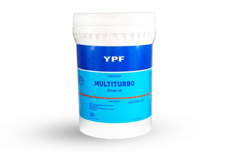 Balde 25W-60 CF YPF 20L Multiturbo